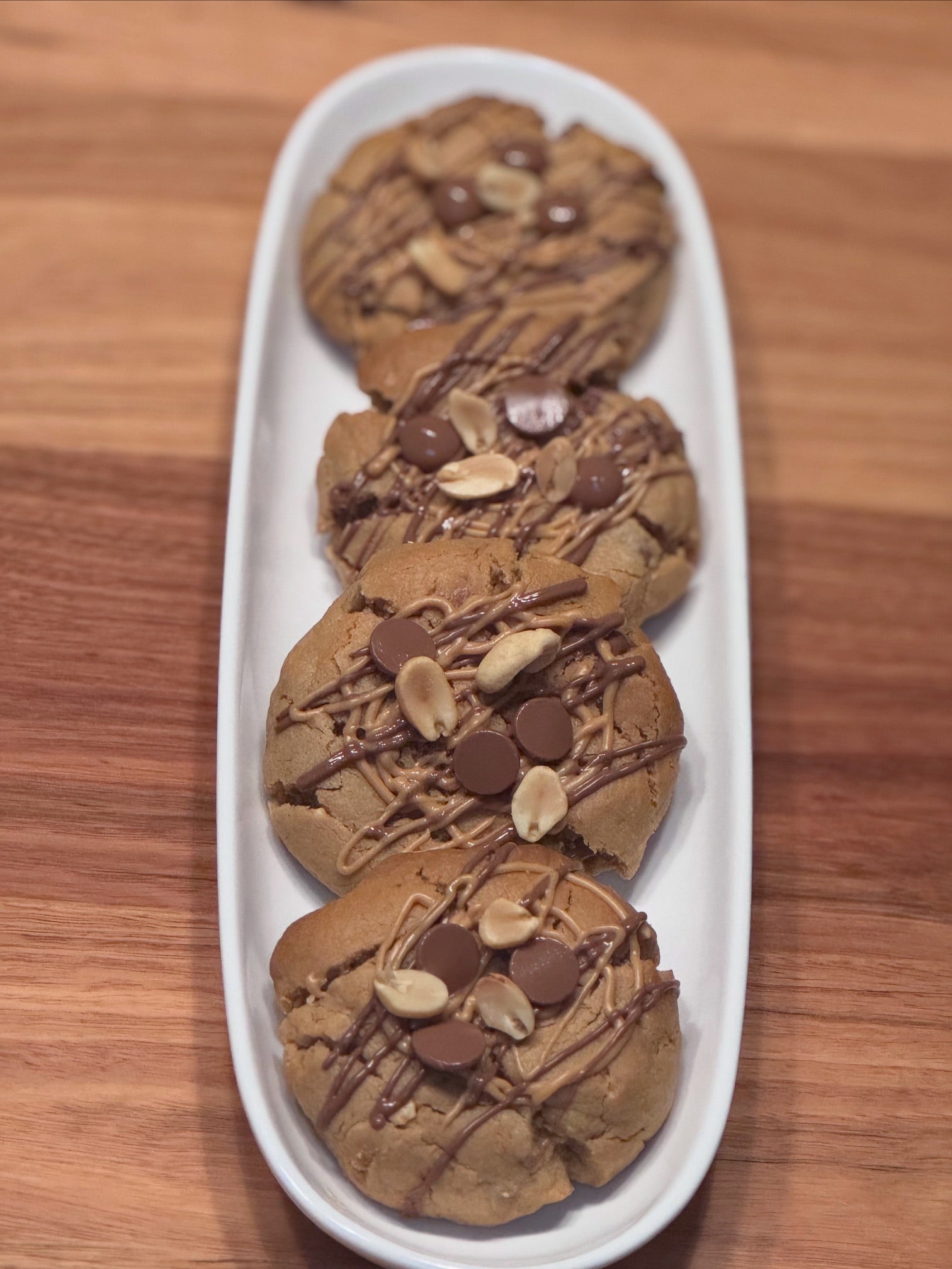 Peanut butter chocolate cookie